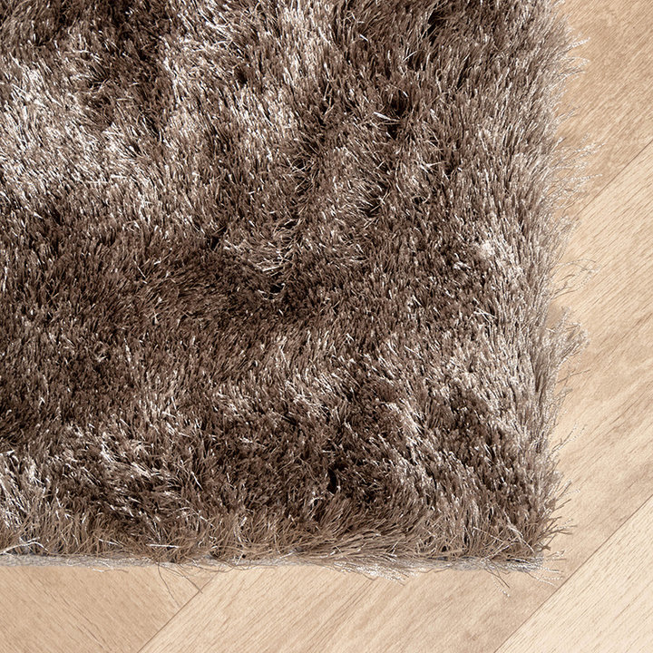 Hoogpolig vloerkleed - Glorious Zilver/Grijs - 5