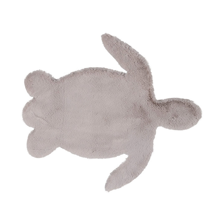 Kindervloerkleed - Huggy Schildpad Grijs - 1