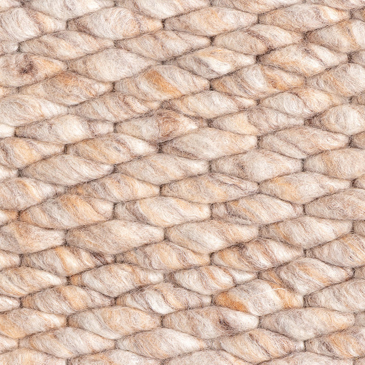 Wollen vloerkleed - Brilliant Beige/Zand - 3