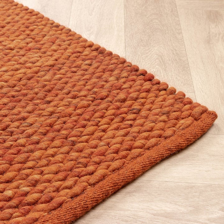 Wollen vloerkleed - Brilliant Terra - 4