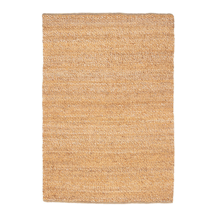 Wollen vloerkleed - Brilliant Okergeel - 1