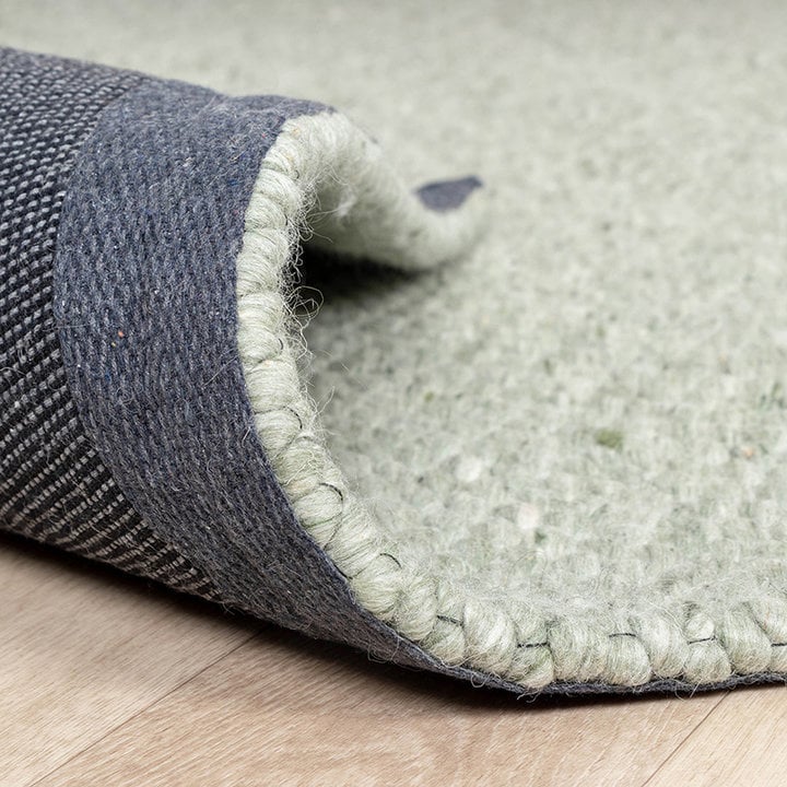Wollen vloerkleed - Melange Mint - 6
