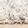Hoogpolig Wollen vloerkleed - Royal Creme / Grijs Gemeleerd