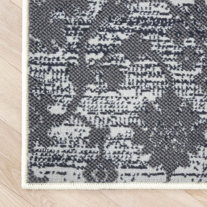 Patchwork vloerkleed - Famous Grijs - 5