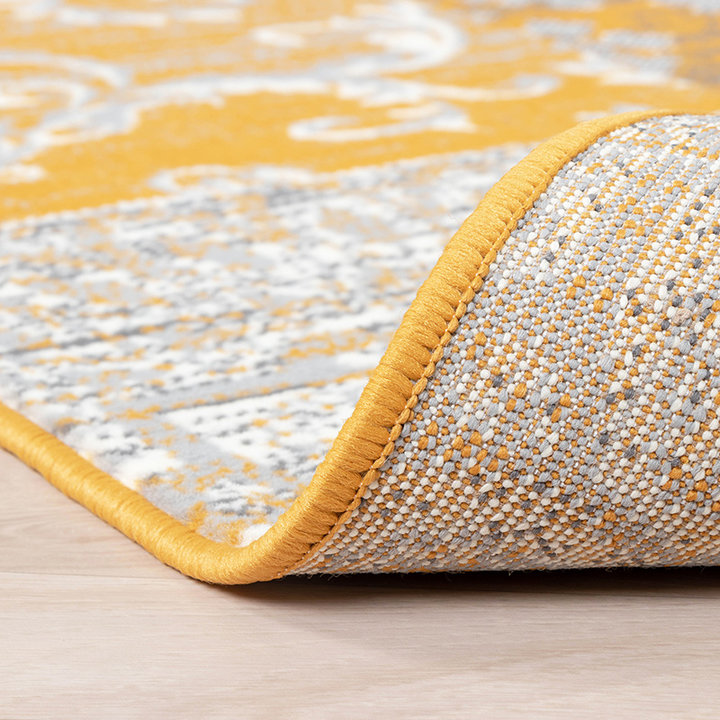 Patchwork vloerkleed - Famous Oker Geel - 7