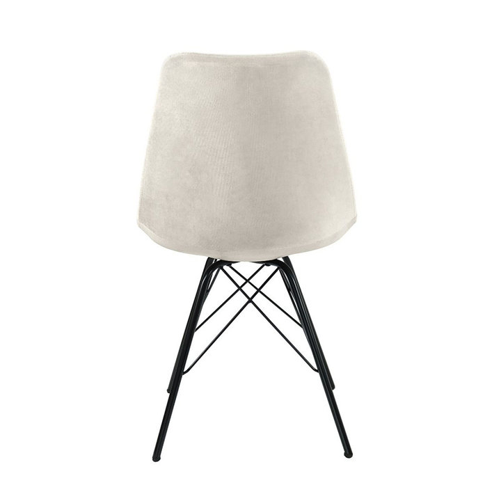 Stoel Velvet - Ivoor - 3