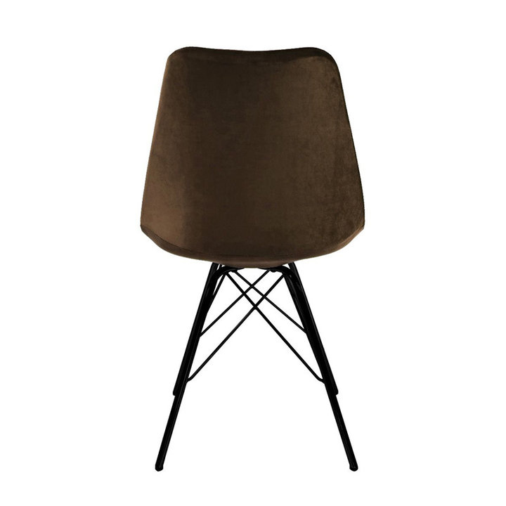 Stoel Velvet - Koffiebruin - 3