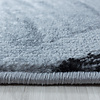 Modern vloerkleed - Streaky Path Zwart Grijs