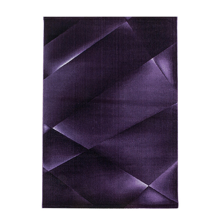 Modern vloerkleed - Streaky Design Paars - 1