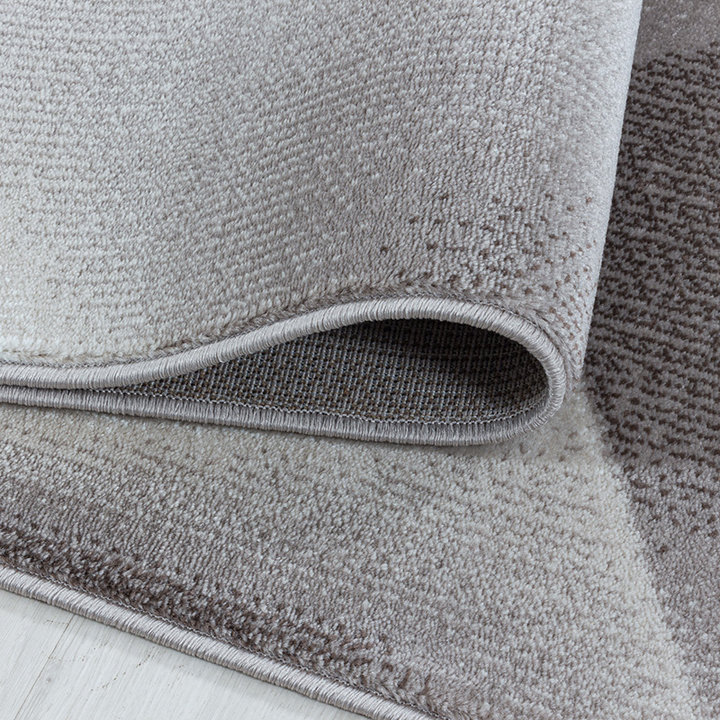 Modern vloerkleed - Streaky Design Bruin - 4