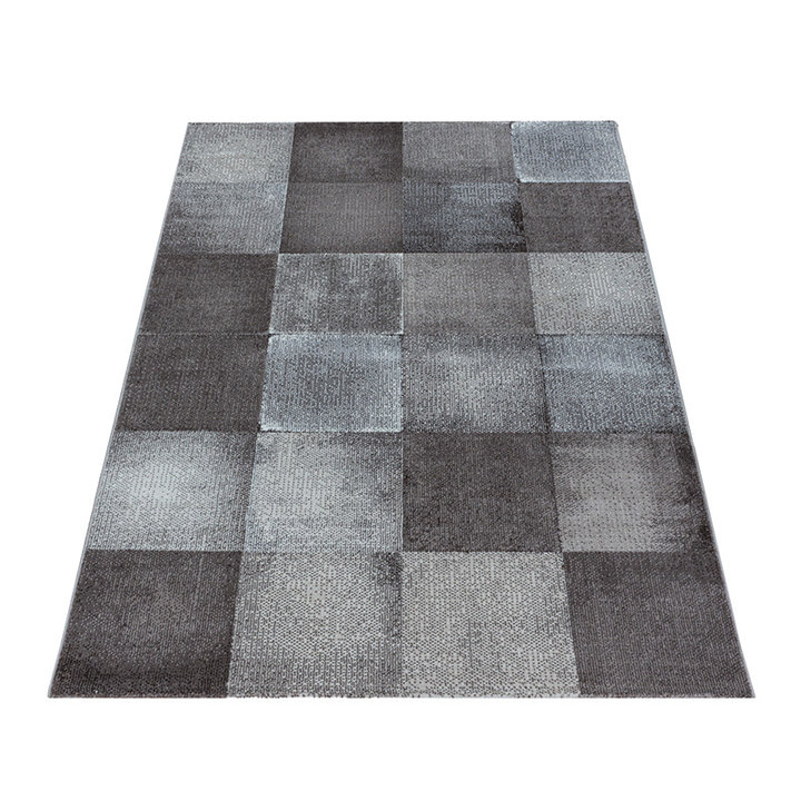 Modern vloerkleed - Streaky Box Bruin/Beige - 2