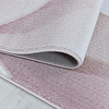 Modern vloerkleed - Streaky Waves Roze Creme