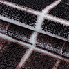 Modern vloerkleed - Streaky Skretch Roze Wit
