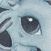 Kindervloerkleed - Fleurtje Draak Blauw