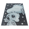 Kindervloerkleed - Fleurtje Draak Blauw