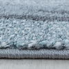 Kindervloerkleed - Fleurtje Konijn Blauw - thumbnail 3