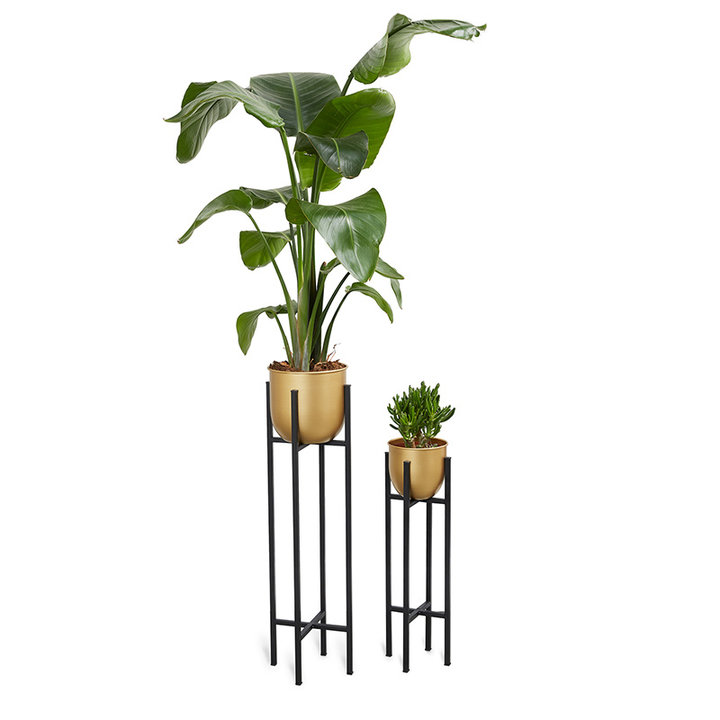 Metalen plantenbak - Iris 2/set - 2