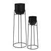 Metalen plantenbak - Melissa 2/set