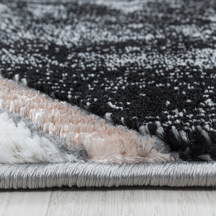 Modern vloerkleed - Marble Design Grijs/Bruin - 3