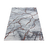 Modern vloerkleed - Marble Branch Grijs Bruin