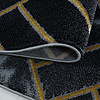 Modern vloerkleed - Marble Pattern Antraciet Goud