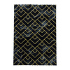 Modern vloerkleed - Marble Pattern Antraciet Goud