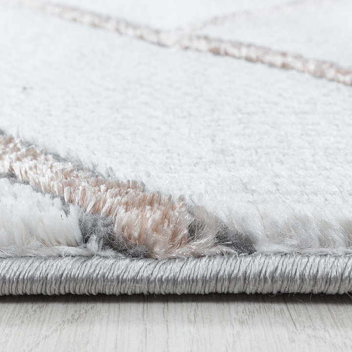 Modern vloerkleed - Marble Pattern Grijs/Bruin - 3