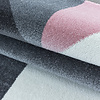Modern vloerkleed - Optimism Design Roze Grijs