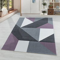 Modern vloerkleed - Optimism Design Paars Grijs