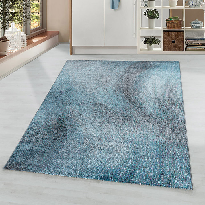 koppeling Opnemen Sandy Modern vloerkleed - Optimism Breeze Blauw | Dromerig - Volero