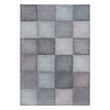Modern vloerkleed - Optimism Block Roze Grijs