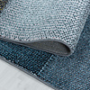 Modern vloerkleed - Optimism Block Blauw Grijs