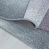 Laagpolig vloerkleed - Smoothly Design Paars/Grijs