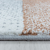 Laagpolig vloerkleed - Smoothly Design Bruin/Grijs