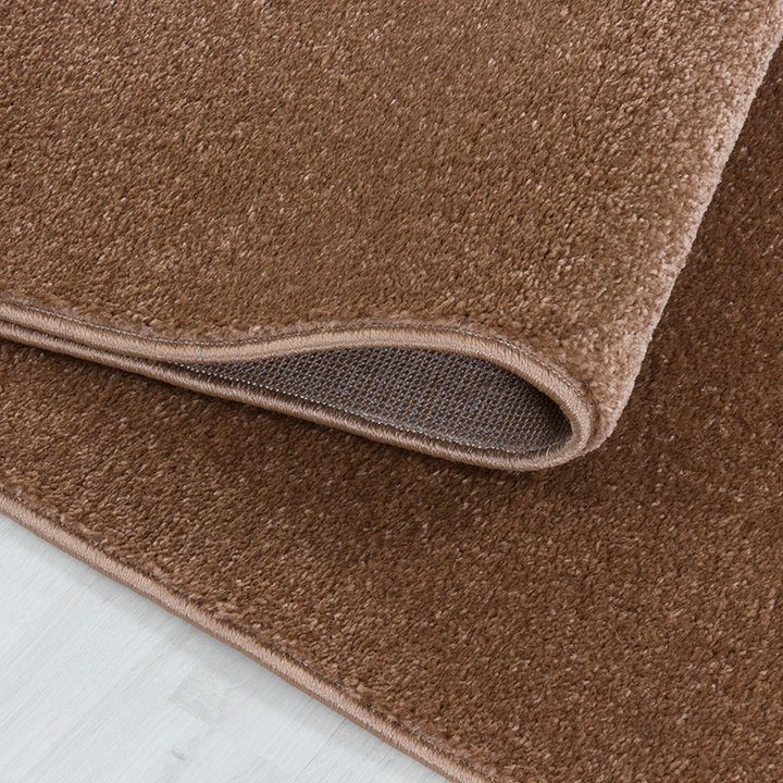 Laagpolig vloerkleed - Smoothly Bruin - 4