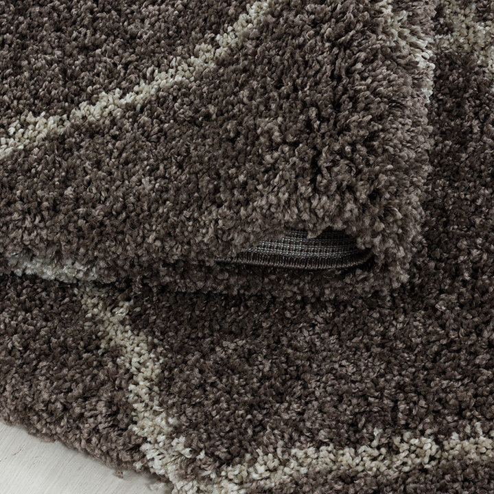 Berber vloerkleed - Agadir Lines Taupe/Creme - 4
