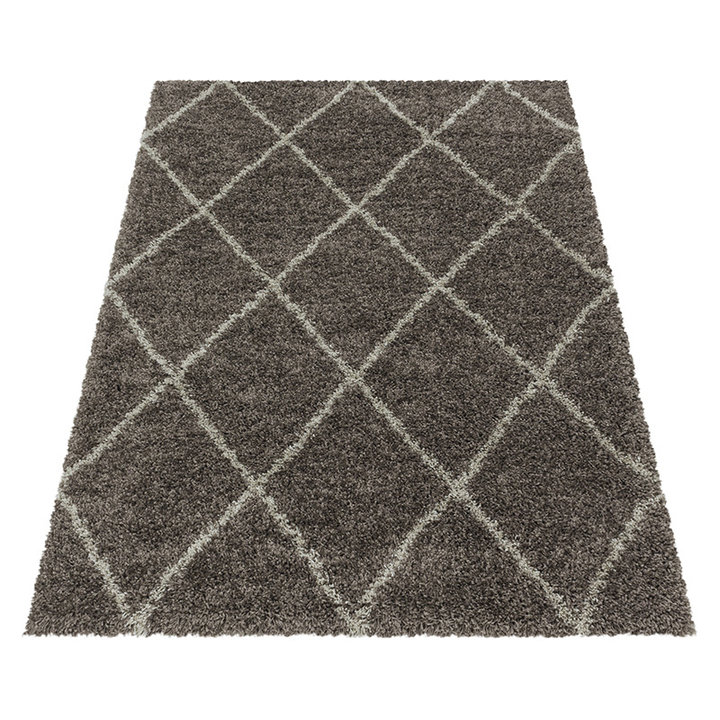 Berber vloerkleed - Agadir Lines Taupe/Creme - 2