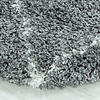 Rond berber vloerkleed - Agadir Lines Grijs/Creme