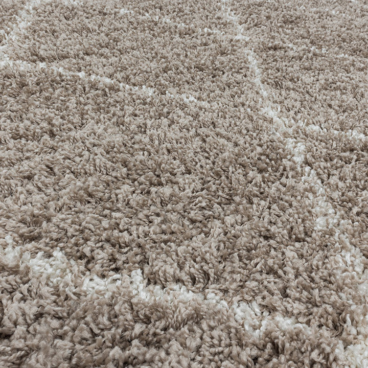 Berber vloerkleed - Agadir Lines Beige/Creme - 4