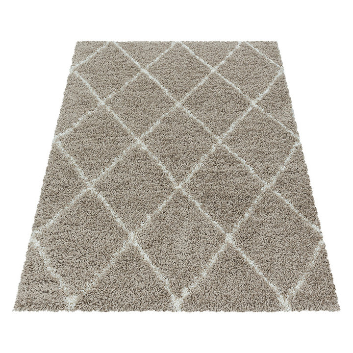 Berber vloerkleed - Agadir Lines Beige/Creme - 2