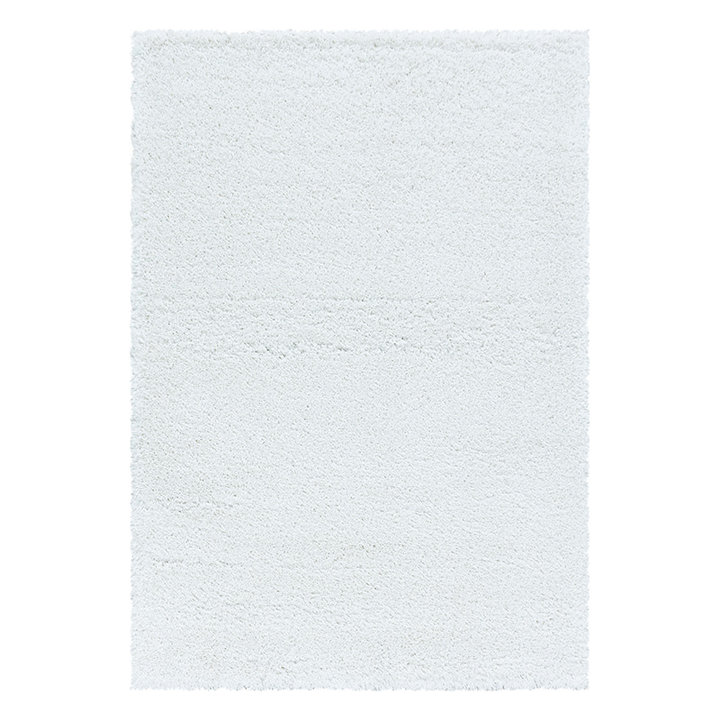 Hoogpolig vloerkleed - Fuzzy Wit - 1