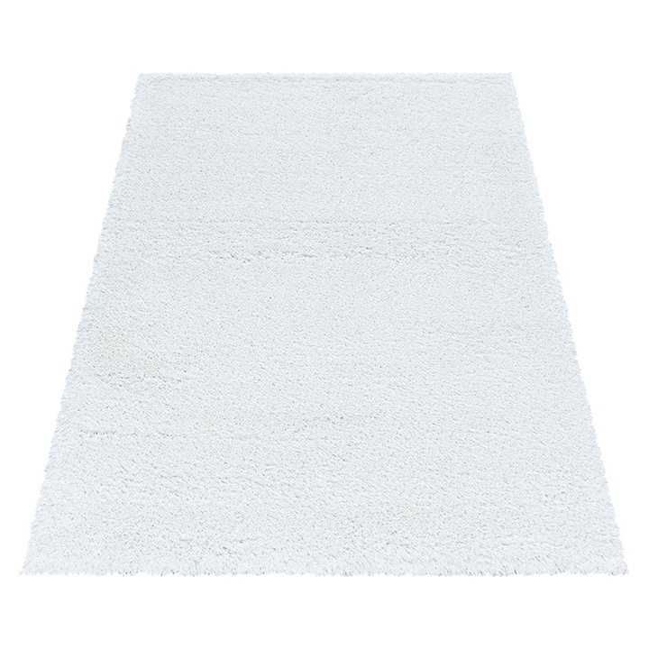 Hoogpolig vloerkleed - Fuzzy Wit - 2