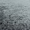 Rond hoogpolig vloerkleed - Fuzzy Grijs - thumbnail 1