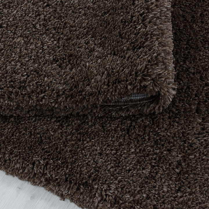 Hoogpolig vloerkleed - Fuzzy Bruin - 5