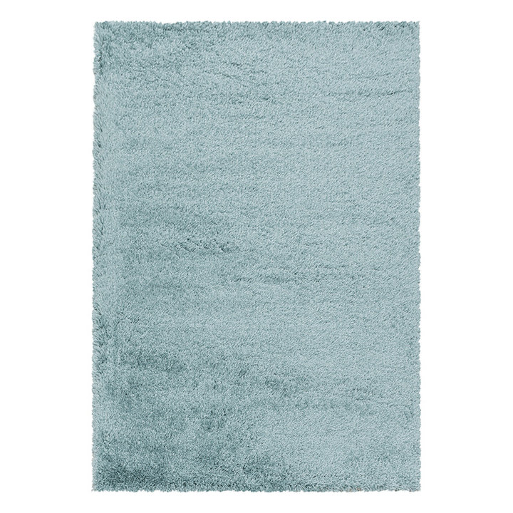 Hoogpolig vloerkleed - Fuzzy Lichtblauw - 1