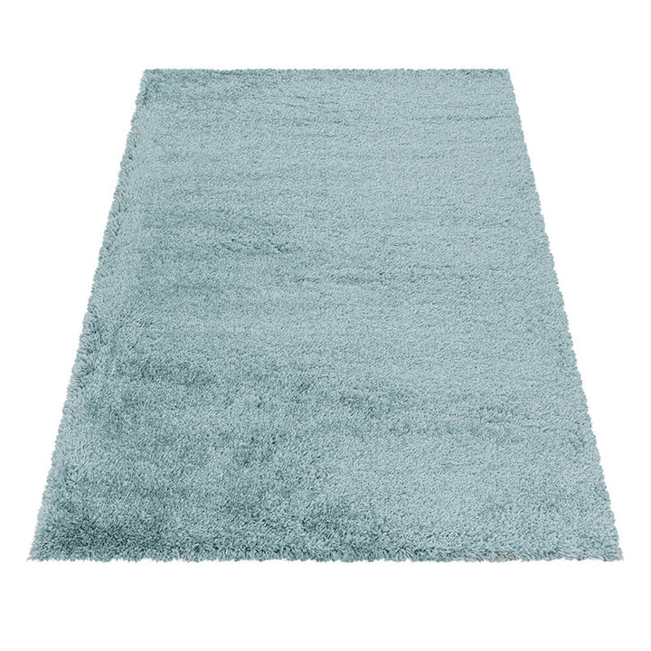 Hoogpolig vloerkleed - Fuzzy Lichtblauw - 2