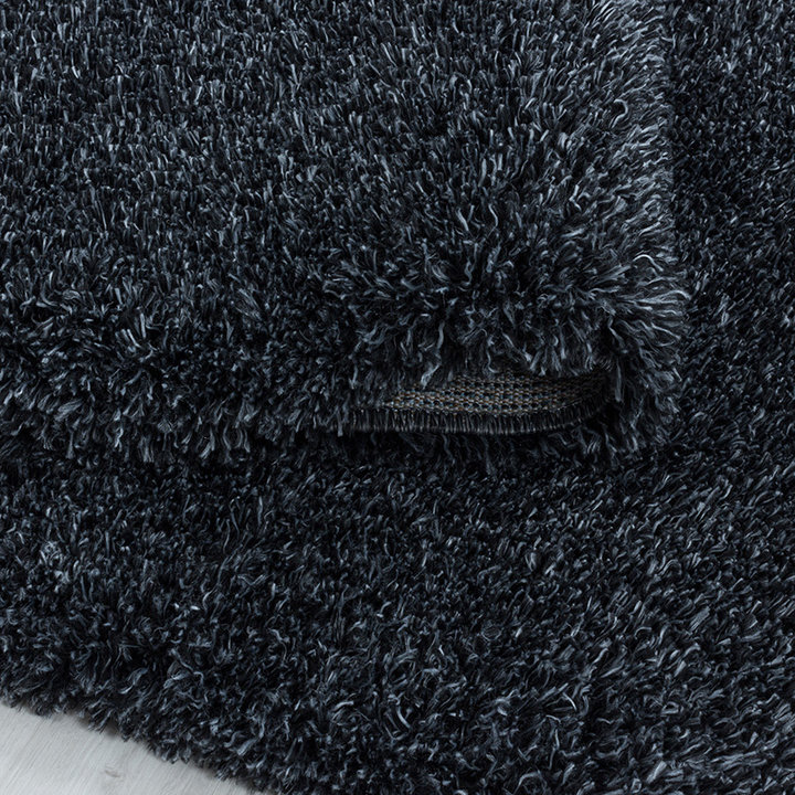 Hoogpolig vloerkleed - Fuzzy Antraciet - 5