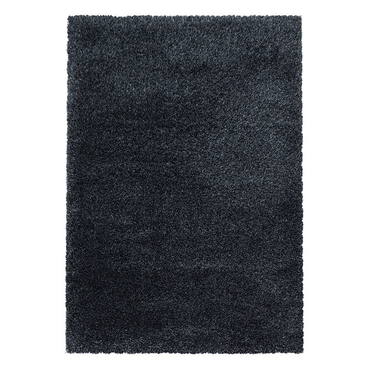 Hoogpolig vloerkleed - Fuzzy Antraciet - 1