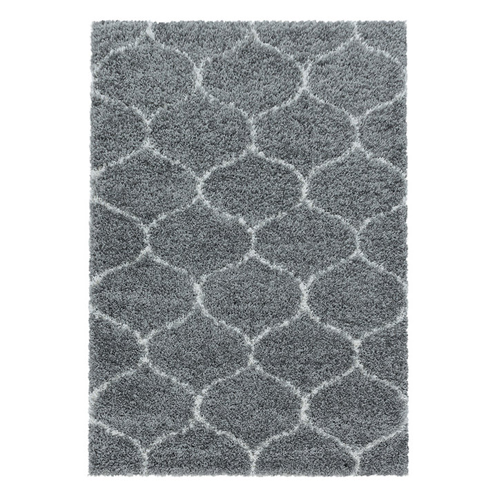 Berber vloerkleed - Agadir Circle Grijs/Creme - 1