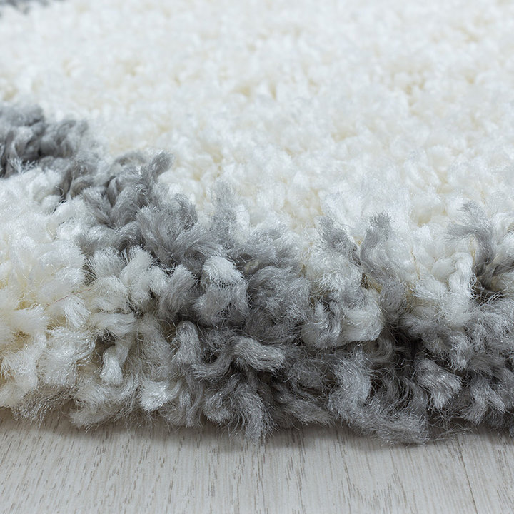 Berber vloerkleed - Agadir Circle Creme/Grijs - 3